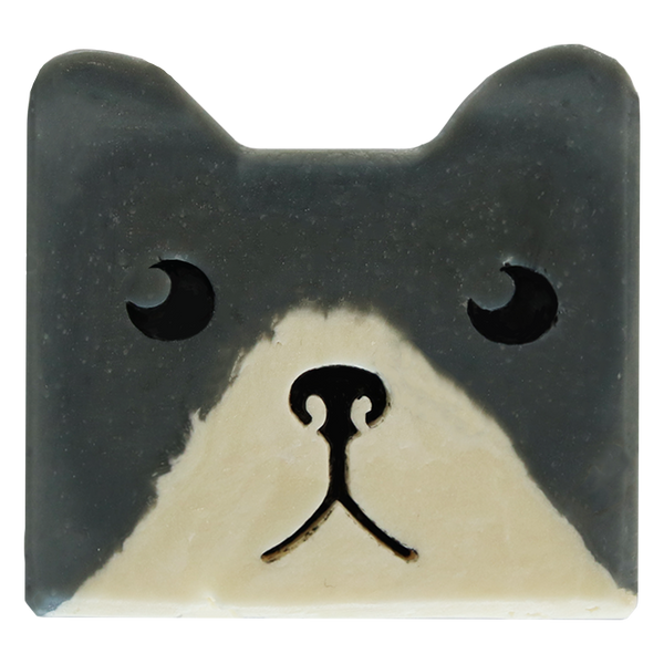Dog shaped soap