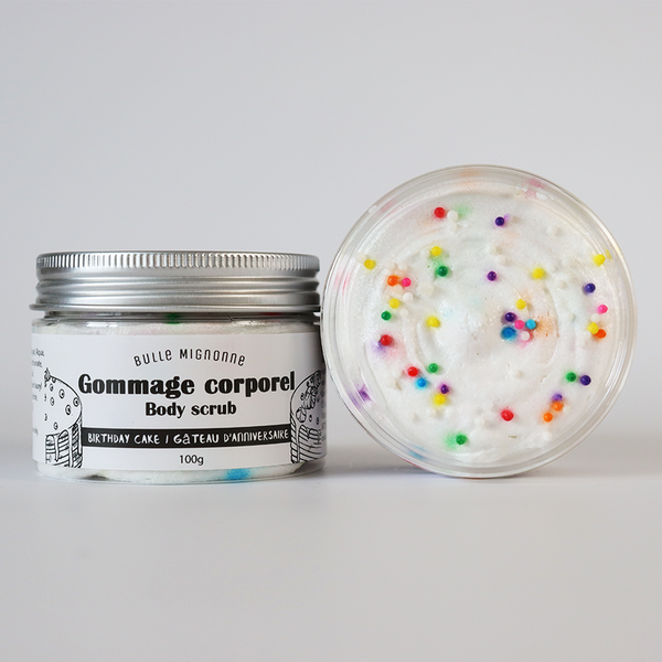 Whipped Cinnamon Birthday Cake Sugar Body Scrub