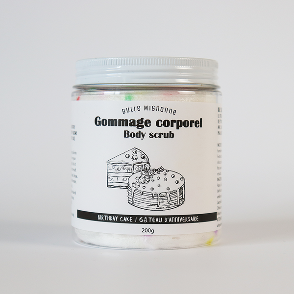 Whipped Cinnamon Birthday Cake Sugar Body Scrub