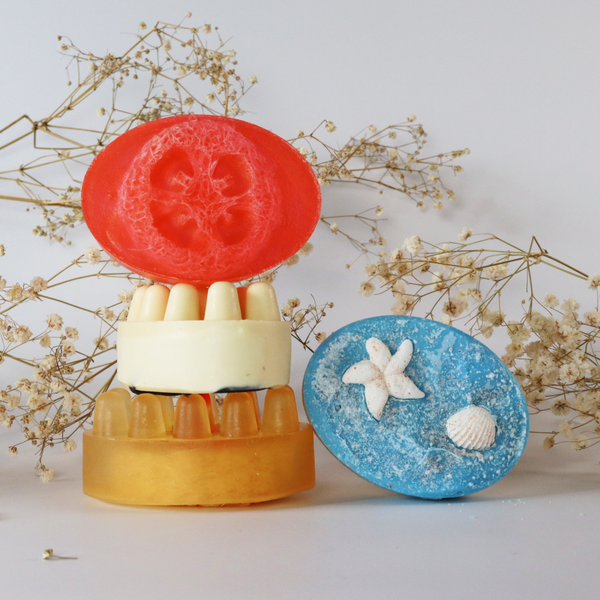 Massage soap bar gift set